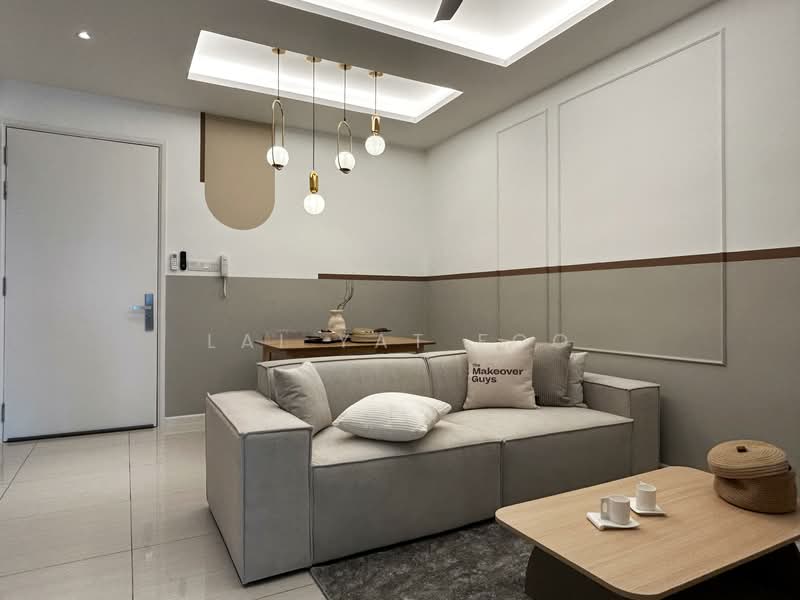 Servis Apartment untuk Disewa di Dorsett Residences Sri Hartamas - Lai Yat Foo - Living Room - PropertyGuru.com.my