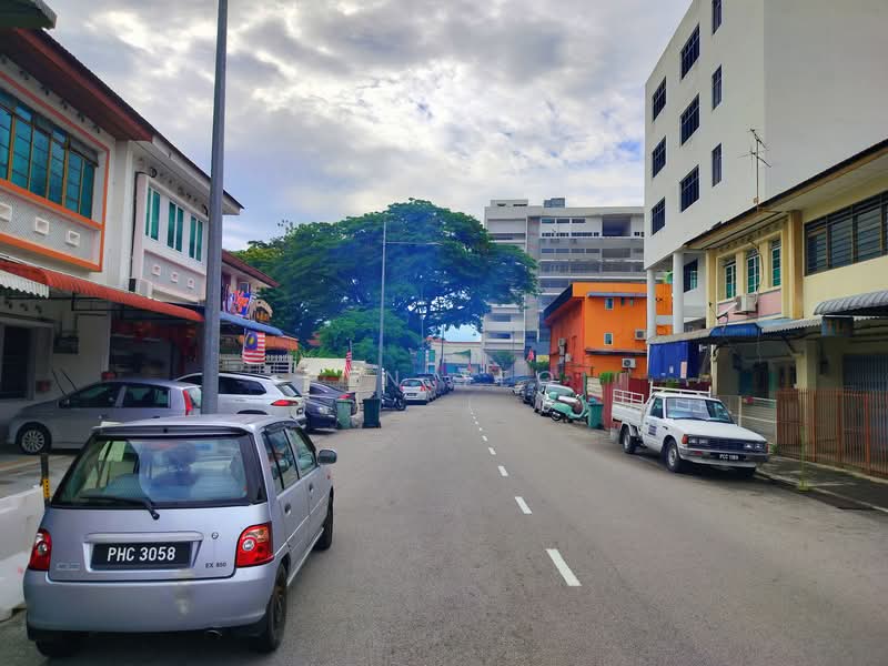 Rumah Teres 2 Tingkat untuk Dijual di George Town (Penang) - Pen Teo - Street View  - PropertyGuru.com.my