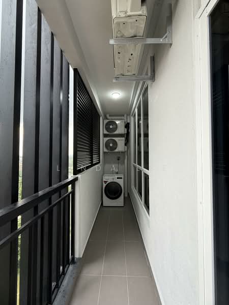 Service Residence for Rent at TRELLIS RESIDENCES - Linda Lee - Balcony - PropertyGuru.com.my