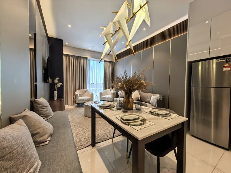 Servis Apartment untuk Dijual di Golden Crown Residence - Joanna Tan - Living Room - PropertyGuru.com.my
