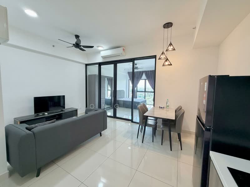 Servis Apartment untuk Disewa di Princeton Suites @ EduSentral - Fong Yan - Living Room - PropertyGuru.com.my