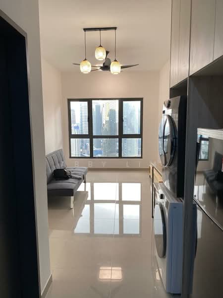 Service Residence for Rent at D'Quince Residences - Abby Lim - Living Room - PropertyGuru.com.my