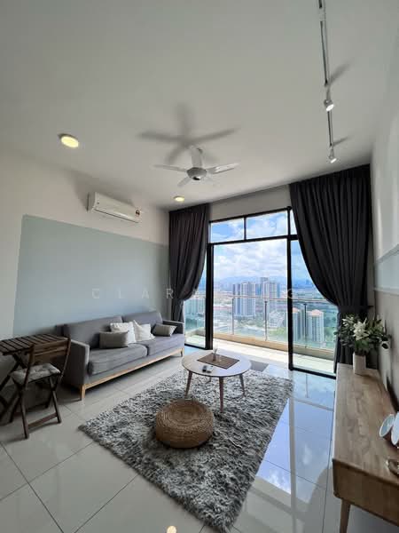 Servis Apartment untuk Disewa di The Park Sky Residence - Clara Ang - Living Room - PropertyGuru.com.my