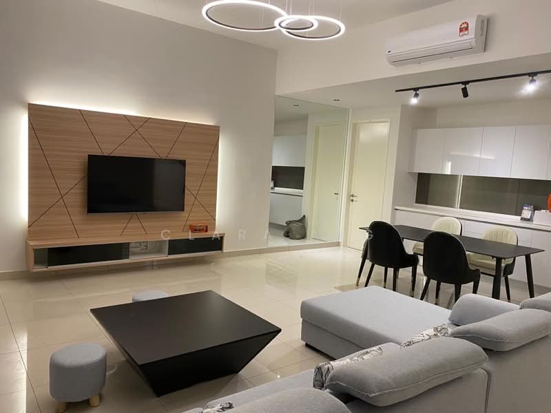 Servis Apartment untuk Disewa di The Park Sky Residence - Clara Ang - Living Room - PropertyGuru.com.my