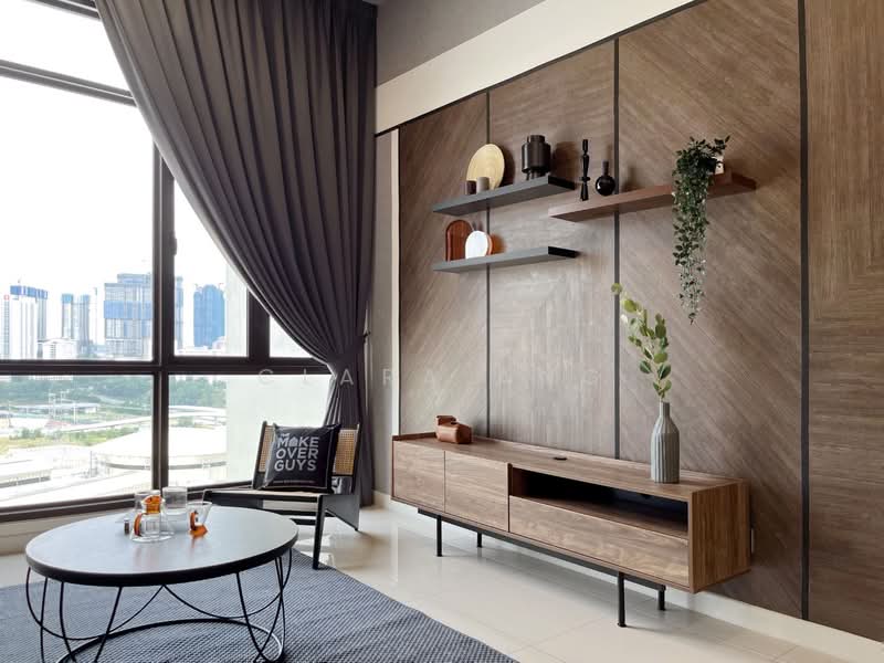 Servis Apartment untuk Disewa di The Park Sky Residence - Clara Ang - Living Room - PropertyGuru.com.my