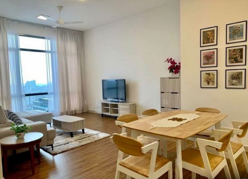 Servis Apartment untuk Disewa di The Park Sky Residence - Clara Ang - Living Room - PropertyGuru.com.my