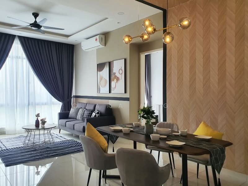 Servis Apartment untuk Disewa di The Park Sky Residence - Clara Ang - Living Room - PropertyGuru.com.my
