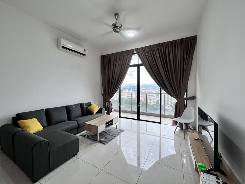 Servis Apartment untuk Disewa di The Park Sky Residence - Clara Ang - Living Room - PropertyGuru.com.my