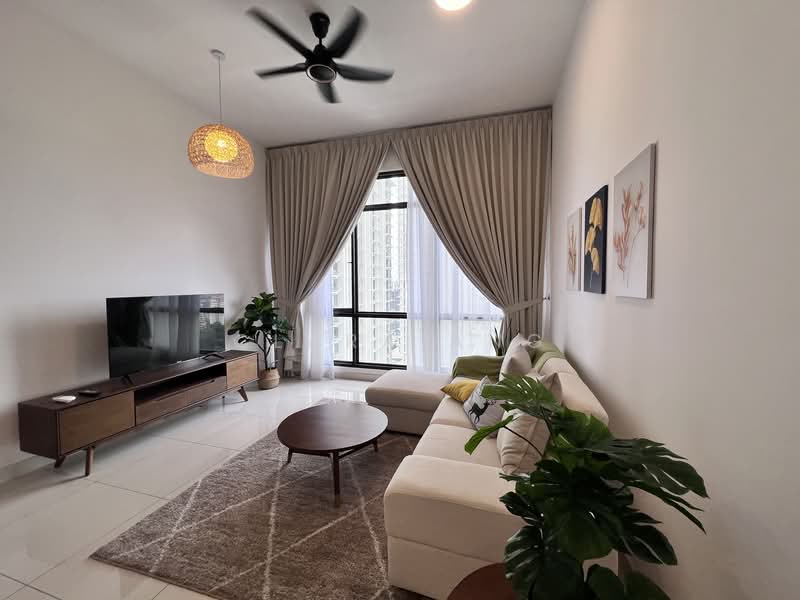 Servis Apartment untuk Disewa di The Park Sky Residence - Clara Ang - Living Room - PropertyGuru.com.my