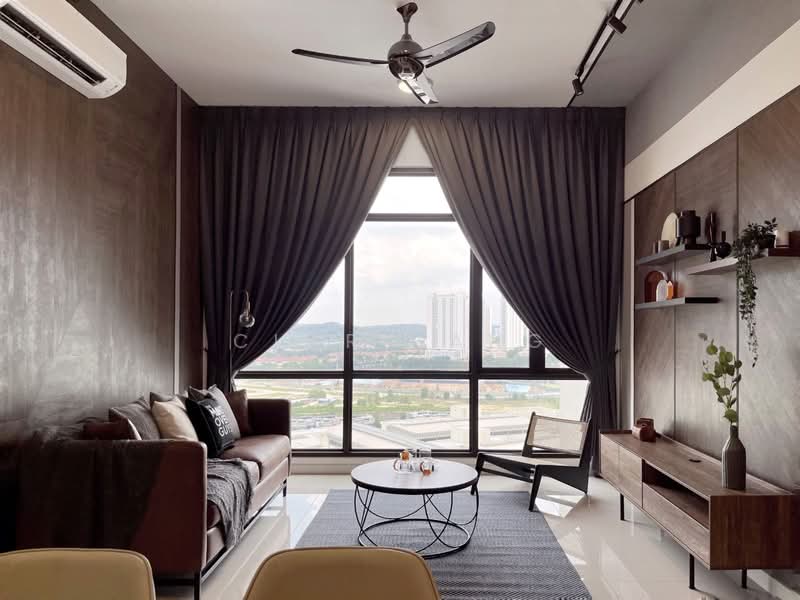 Servis Apartment untuk Disewa di The Park Sky Residence - Clara Ang - Living Room - PropertyGuru.com.my