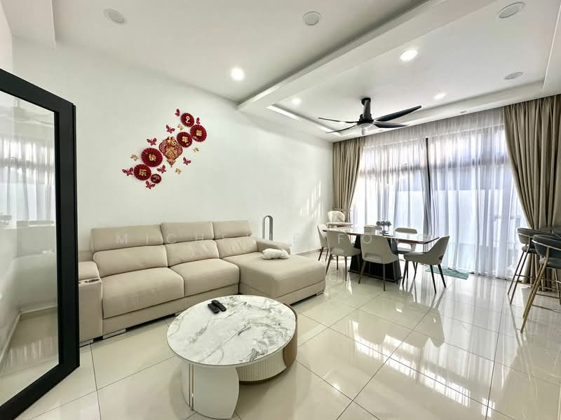 Cluster House for Sale in Sunway Iskandar (Iskandar Puteri (Nusajaya)) - Michelle Fong - Living Room - PropertyGuru.com.my