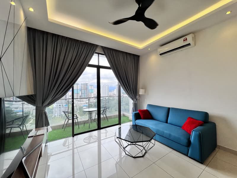 Servis Apartment untuk Disewa di The Park 2 - Clara Ang - Living Room - PropertyGuru.com.my
