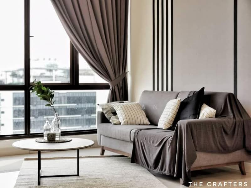 Servis Apartment untuk Disewa di The Park 2 - Clara Ang - Living Room - PropertyGuru.com.my