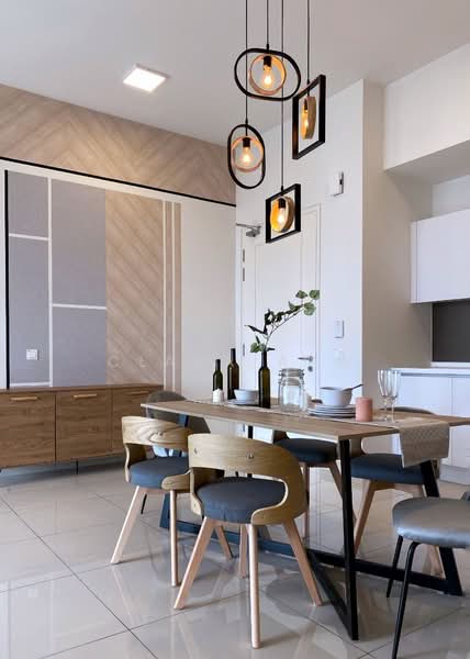 Servis Apartment untuk Disewa di The Park 2 - Clara Ang - Dining Room - PropertyGuru.com.my