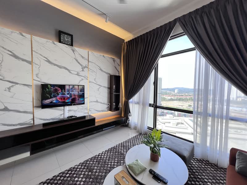 Servis Apartment untuk Disewa di The Park 2 - Clara Ang - Living Room - PropertyGuru.com.my