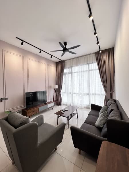 Servis Apartment untuk Disewa di The Park 2 - Clara Ang - Living Room - PropertyGuru.com.my