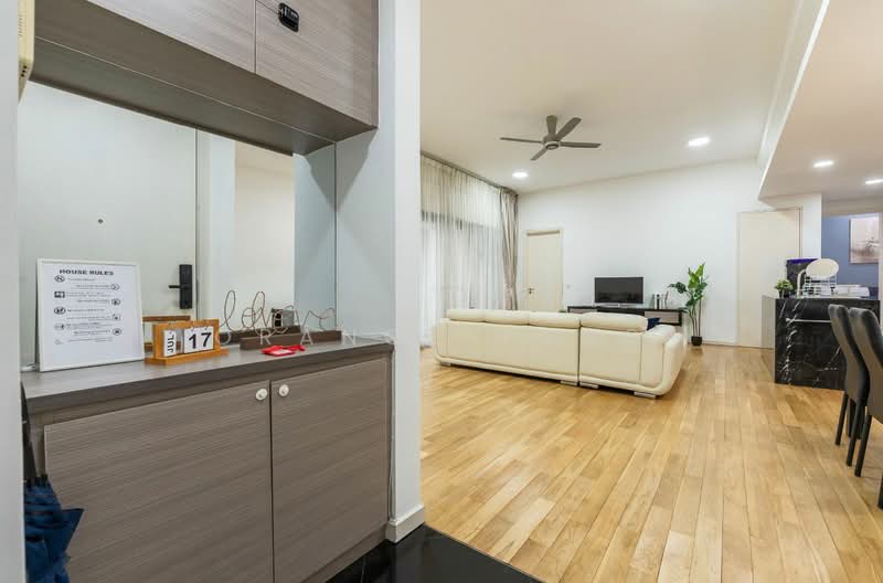 Service Residence for Rent at St Mary Residences - Orange Tang - Living Room - PropertyGuru.com.my