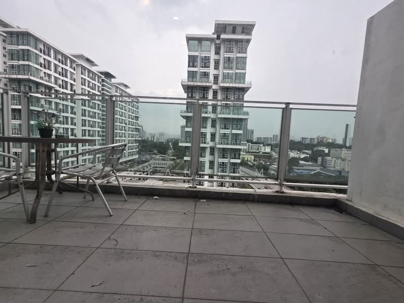 Servis Apartment untuk Disewa di The Scott Garden SOHO - Ryan Fam - Balcony - PropertyGuru.com.my