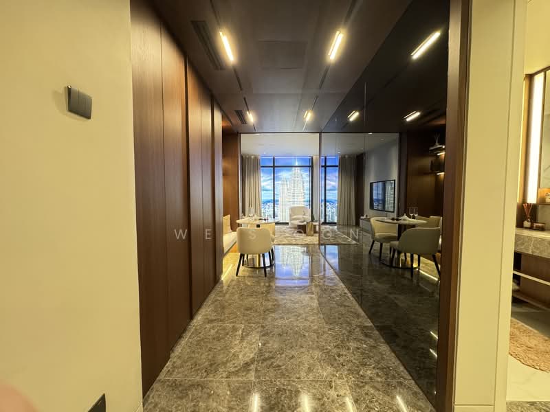 Service Residence for Sale at CloutHaus Residences - Weis Oon - Living Room - PropertyGuru.com.my