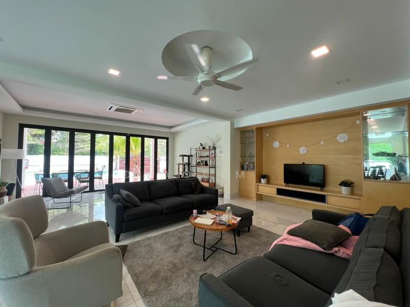 Rumah Banglo untuk Dijual di Country Heights (Kajang) - ChaoLim . - Living Room - PropertyGuru.com.my