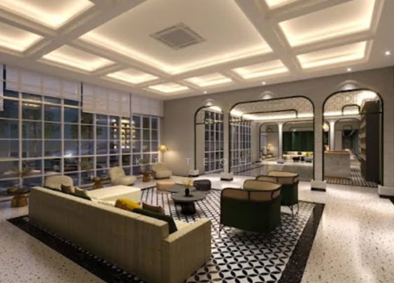 Servis Apartment untuk Dijual di The Stallionz @ Ipoh White Times Square - KT Teoh - Living Room - PropertyGuru.com.my