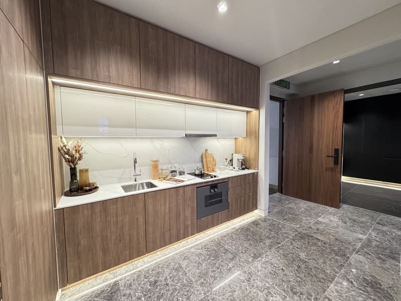 Service Residence for Sale at CloutHaus Residences - Weis Oon - Kitchen - PropertyGuru.com.my