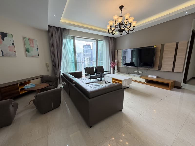 Service Residence for Rent at Marc Residence - Weis Oon - Living Room - PropertyGuru.com.my