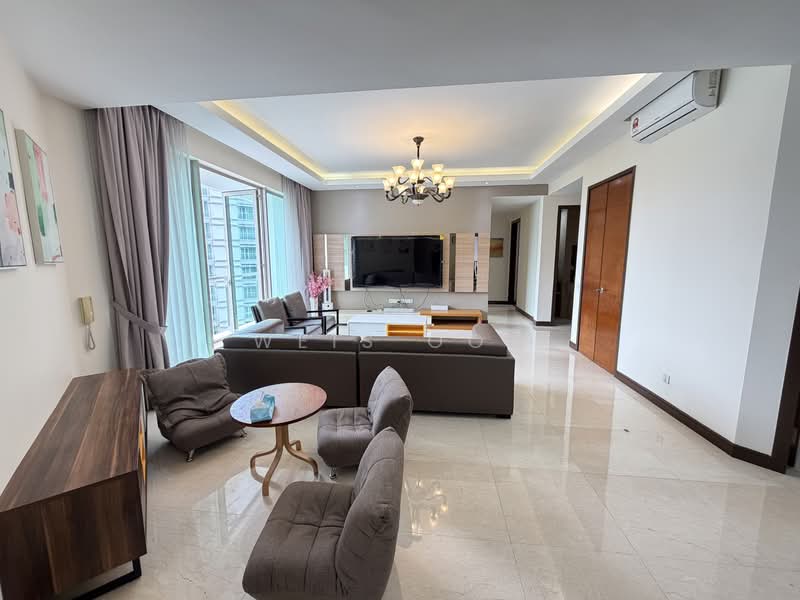 Service Residence for Rent at Marc Residence - Weis Oon - Living Room - PropertyGuru.com.my