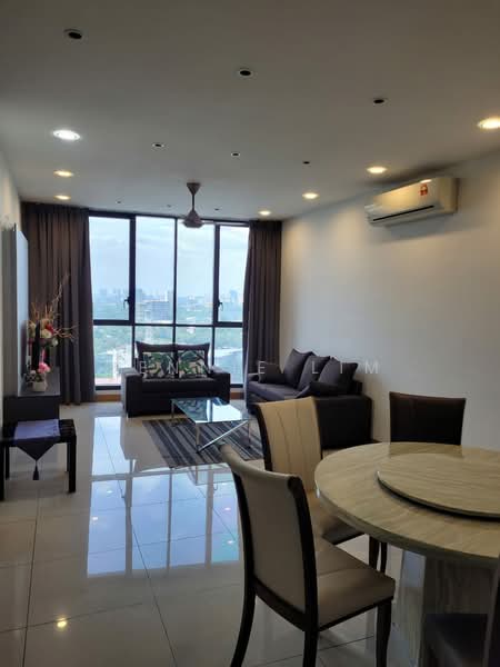 Service Residence for Sale at KL Gateway Residences - Jennie Lim - Living Room - PropertyGuru.com.my