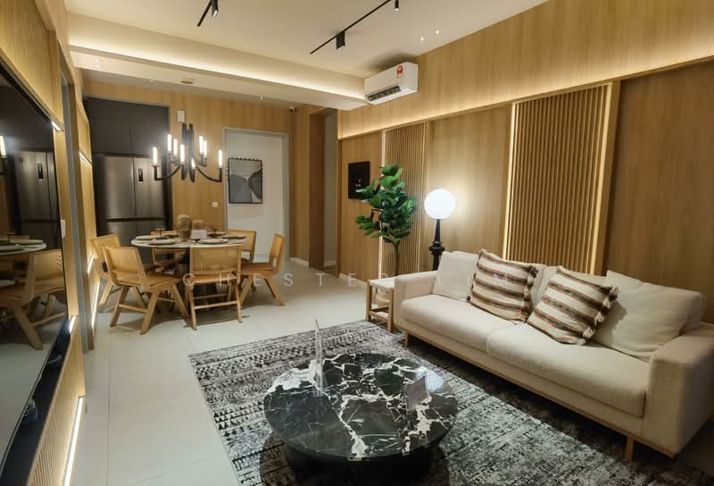 Service Residence for Sale at Aricia Residences - Chester Lim - Living Room - PropertyGuru.com.my