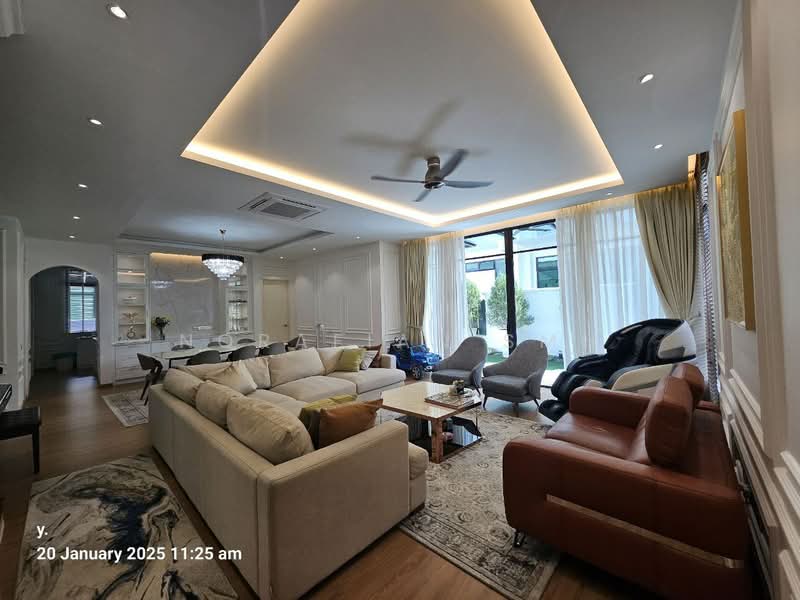 Semi-Detached House for Sale in Eco Majestic (Semenyih) - Norafian SMH - Living Room - PropertyGuru.com.my
