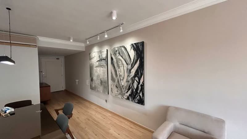 Kondominium untuk Disewa di Mont Kiara Pelangi - Terry Lee - Living Room - PropertyGuru.com.my