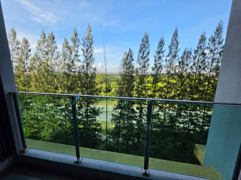 Service Residence for Rent at D'Suites Akasia Horizon @ Horizon Hills - Jessy Koh - Balcony - PropertyGuru.com.my