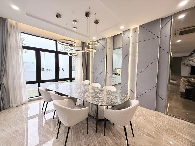 Rumah Berkembar untuk Dijual di Eco Sanctuary (Telok Panglima Garang) - Wei Wei Low - Dining Room - PropertyGuru.com.my