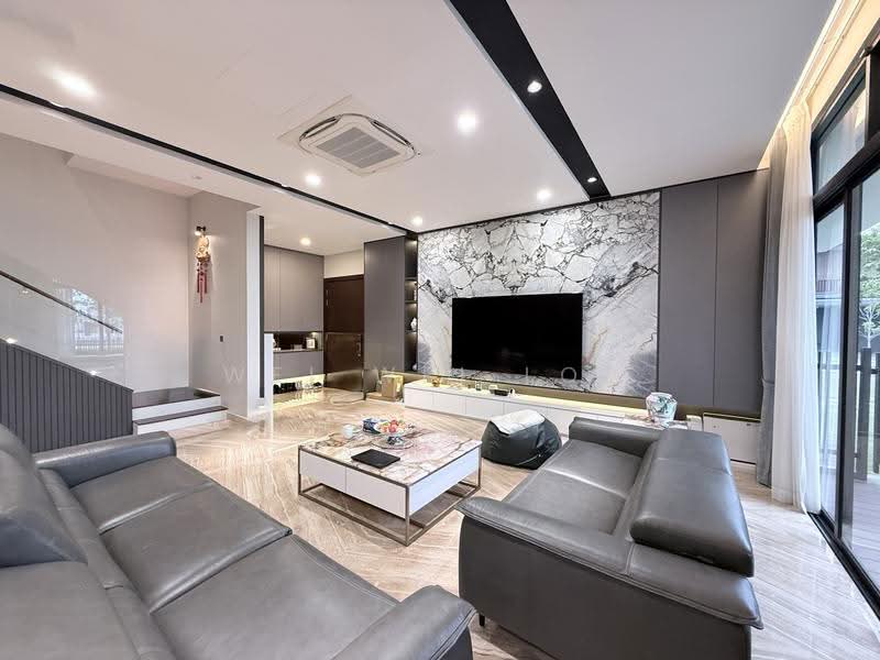 Rumah Berkembar untuk Dijual di Eco Sanctuary (Telok Panglima Garang) - Wei Wei Low - Living Room - PropertyGuru.com.my
