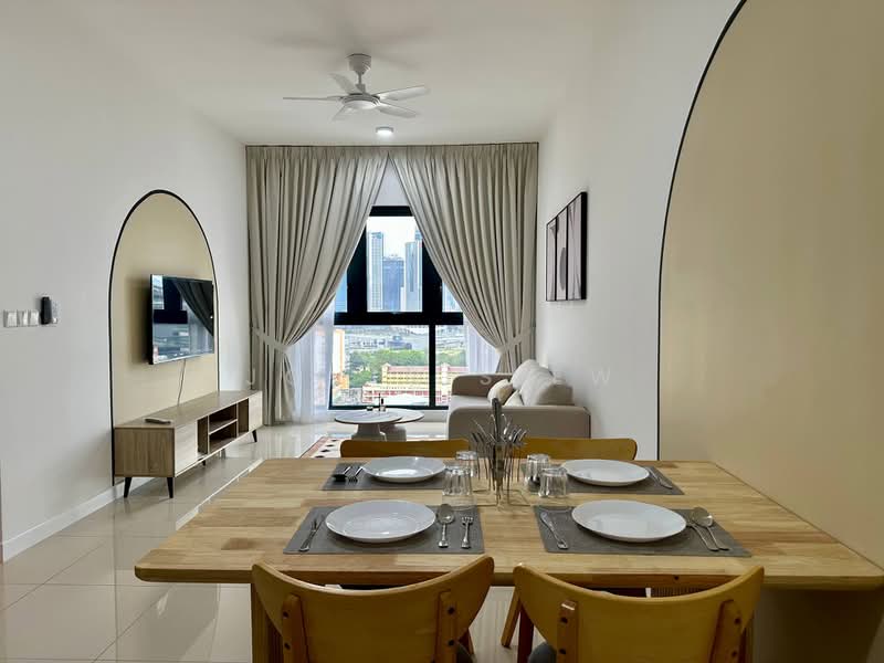 Condominium for Rent at Skyline KL - Jovin Siew - Living Room and Dining Room - PropertyGuru.com.my