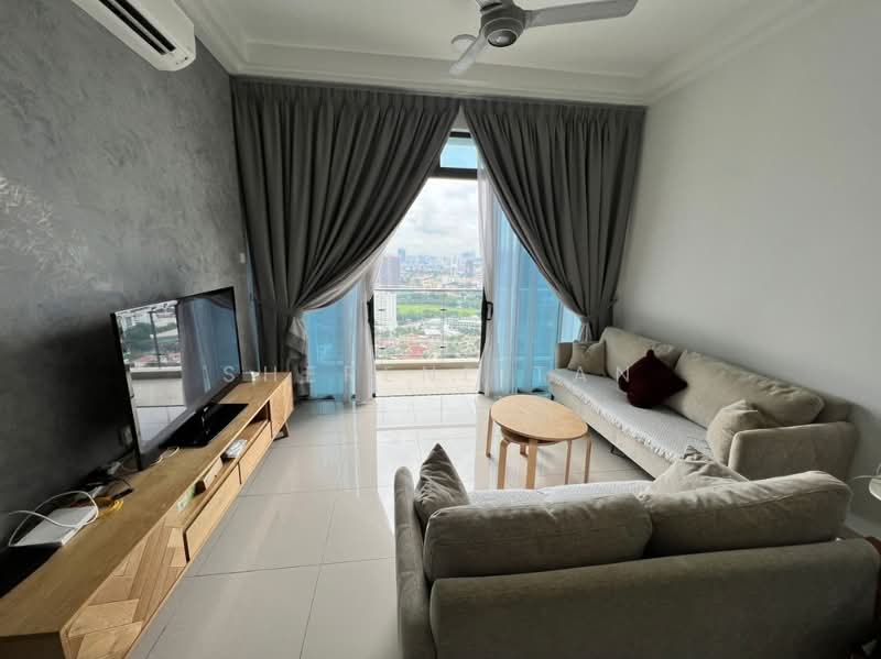 Servis Apartment untuk Disewa di PJ Midtown - Sherene Tan - Living Room - PropertyGuru.com.my