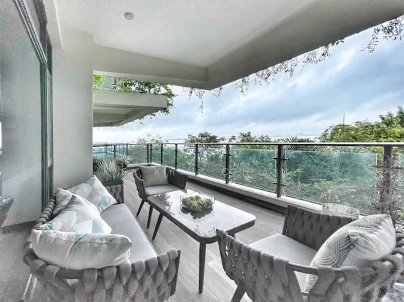 Service Residence for Sale at Nigella Park - Ke Xin Chan - Balcony - PropertyGuru.com.my