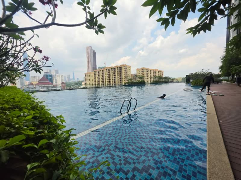 Servis Apartment untuk Dijual di The Sentral Suites - Selvam . - Pool - PropertyGuru.com.my