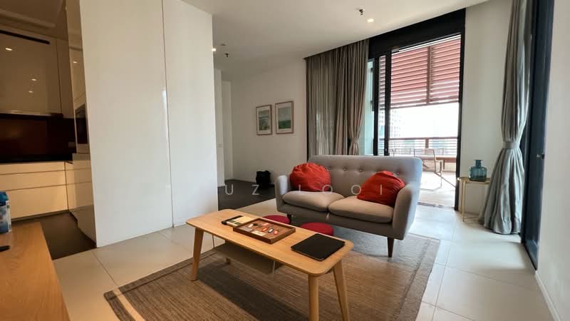 Servis Apartment untuk Disewa di Arcoris SOHO - Cruz Looi - Living Room - PropertyGuru.com.my