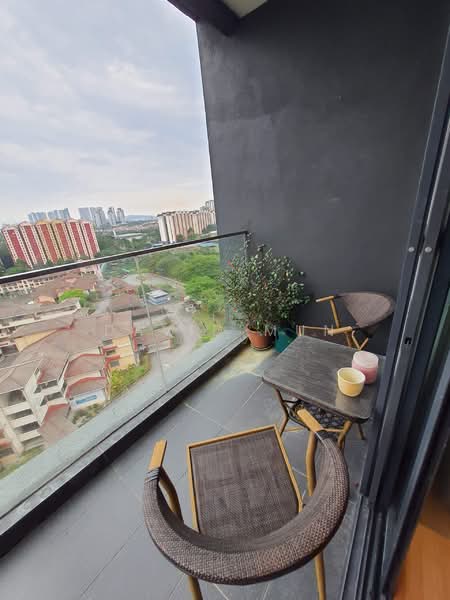 Servis Apartment untuk Disewa di The Potpourri - David Mun - Balcony - PropertyGuru.com.my