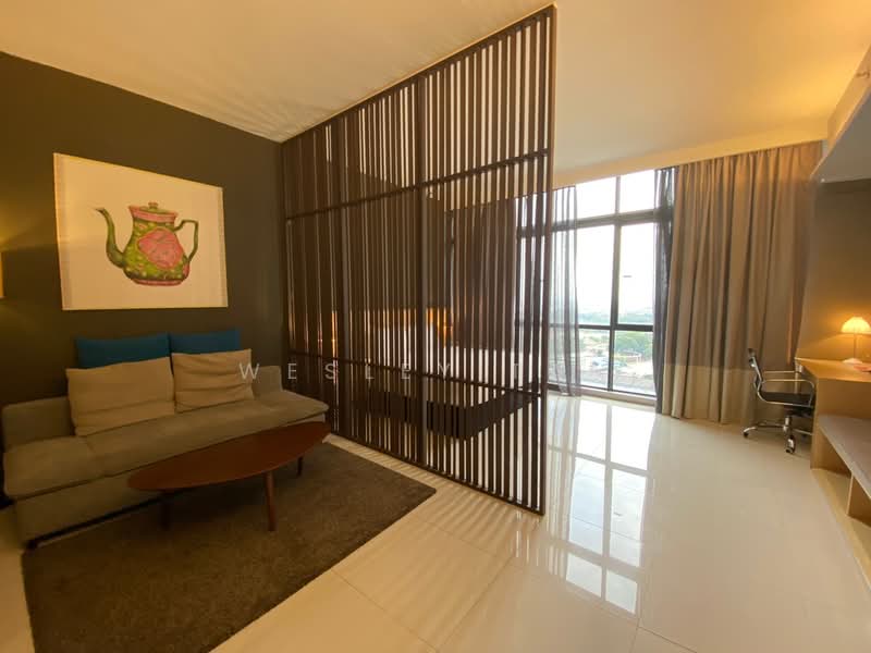 Servis Apartment untuk Dijual di The Pines - Wesley Tan - Living Room - PropertyGuru.com.my