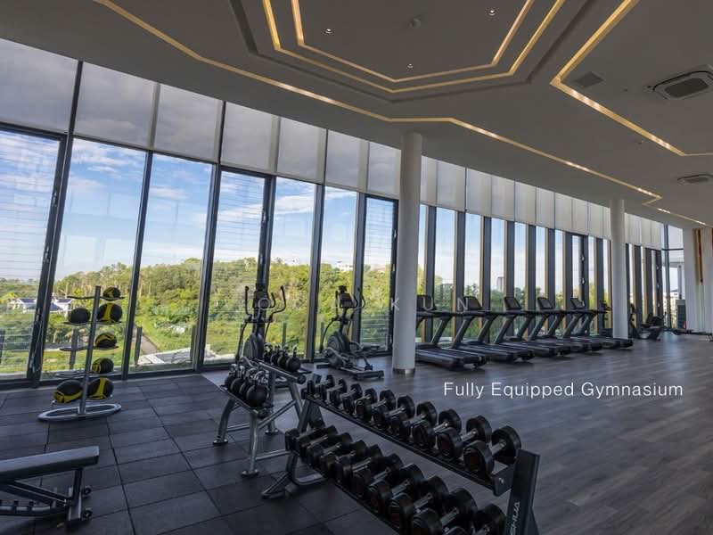 Kondominium untuk Dijual di Jesselton Twin Towers - Voca Kun - Gym - PropertyGuru.com.my