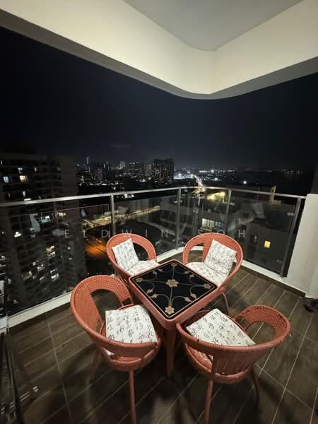 Condominium for Rent at Kings Bay @ Country Garden Danga Bay - Eldwin Soh - Balcony - PropertyGuru.com.my