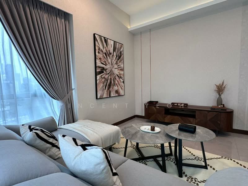 Service Residence for Rent at Core Residence @ TRX - Vincent Yeoh - Living Room - PropertyGuru.com.my