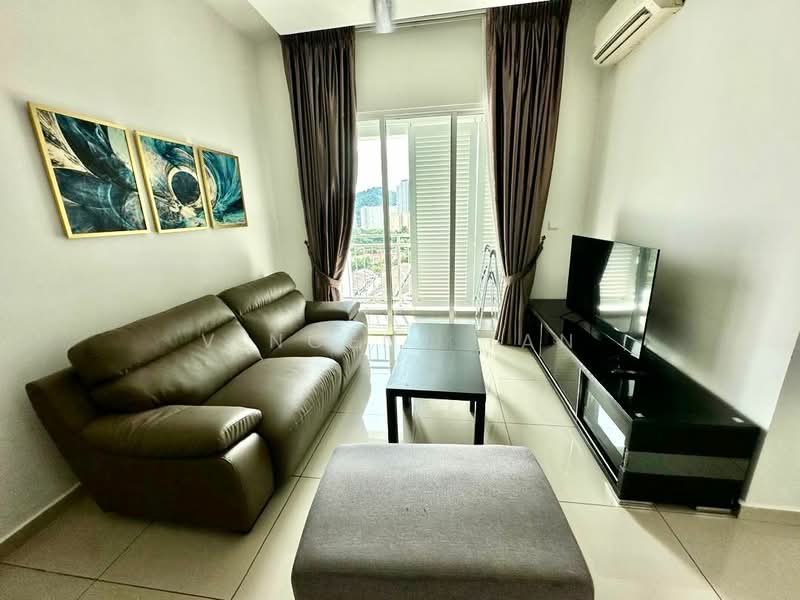 Condominium for Rent at Solaria Residences - Vincent Tan - Living Room - PropertyGuru.com.my