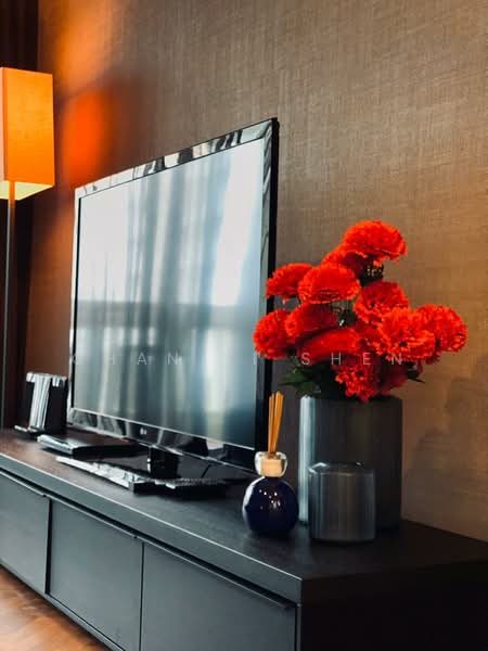 Service Residence for Sale at Straits Quay (The Suites at Waterside) - Chan Yi Shen - Living Room - PropertyGuru.com.my