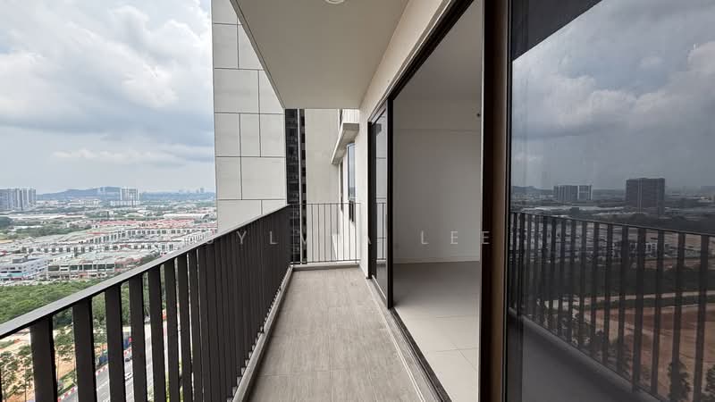 Service Residence for Sale at The Pulse Residence - Sylvia Lee - Balcony - PropertyGuru.com.my
