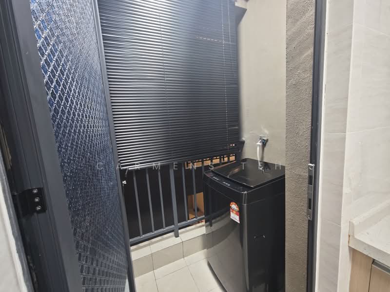 Service Residence for Sale at Aradia Residence @ Lake City KL North - Carmens Teh - Balcony - PropertyGuru.com.my