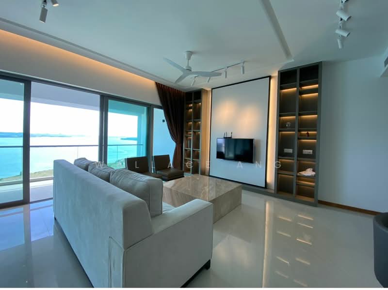 Servis Apartment untuk Dijual di Southern Marina Residences - Wallace Ang - Living Room - PropertyGuru.com.my